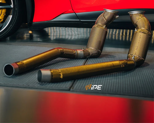 IPE downpipe Ferrari purosangue