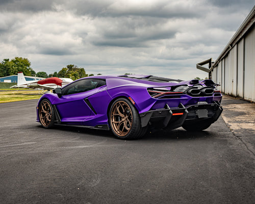 Lamborghini revuelto bronze wheels