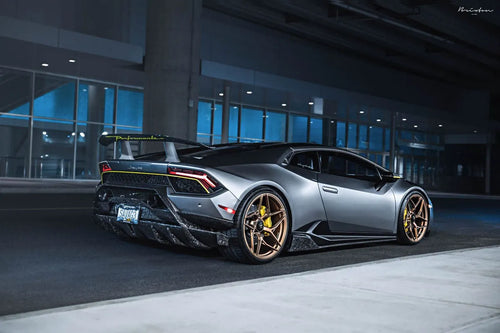 Lamborghini Huracan Performante Brixton_Forged PF5 Ultrasport Wheels Novitec lowering springs