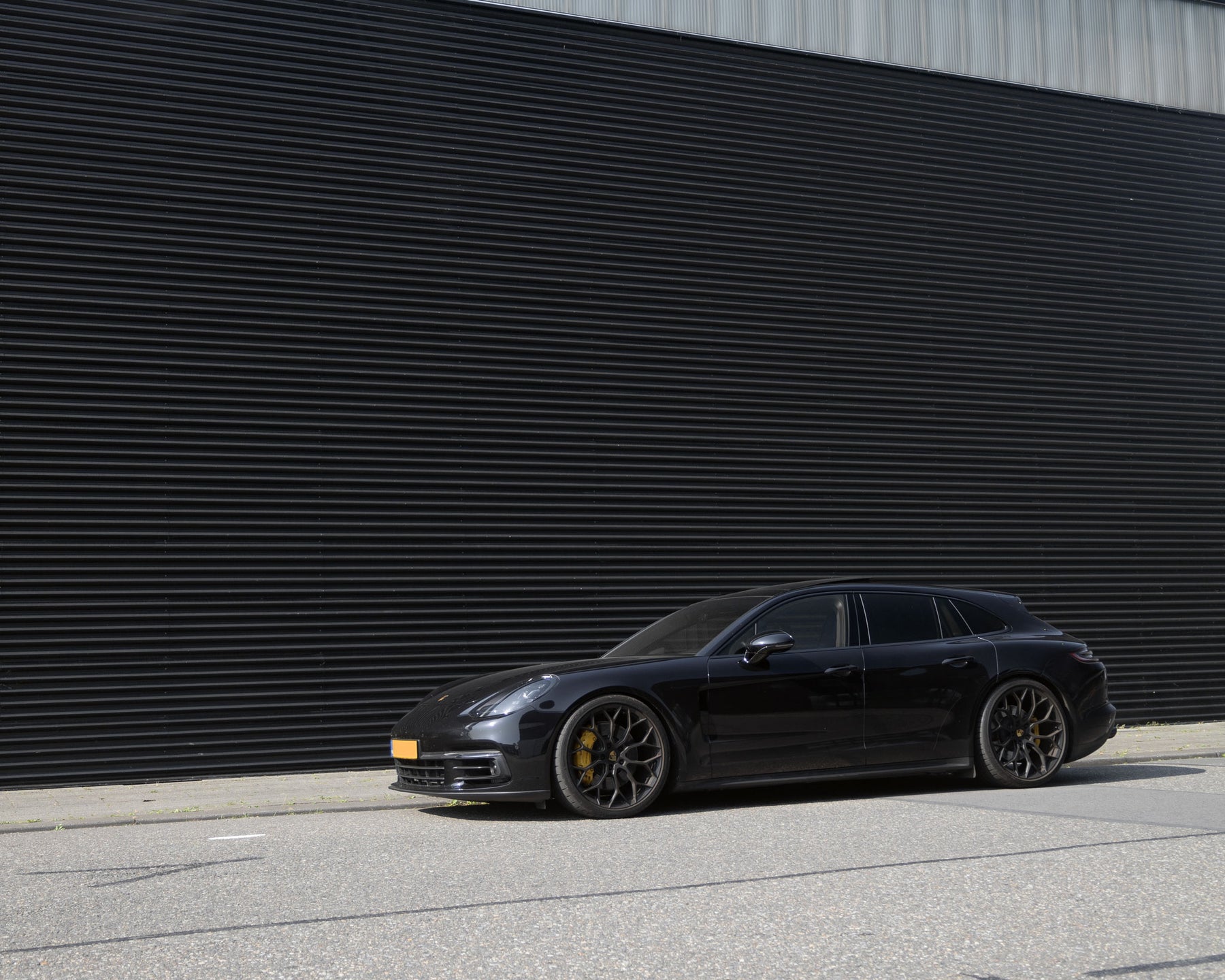 Porsche panamera 971 st bc forged kl31 22 inch satin black