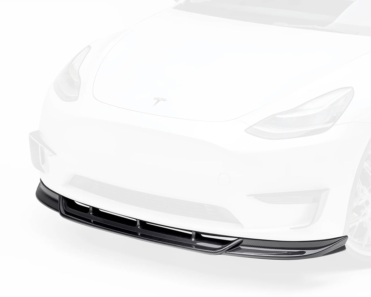Vorsteiner Tesla Model Y carbon front spoiler