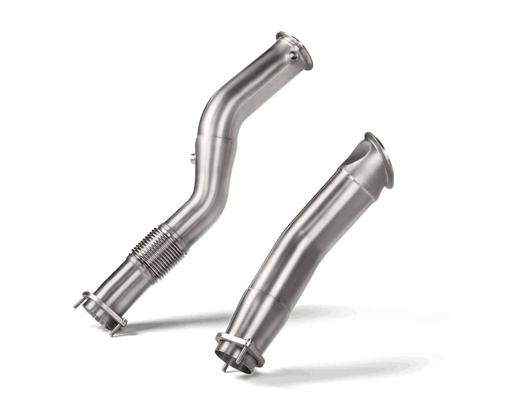 akrapovic catless downpipes BMW G87 m2