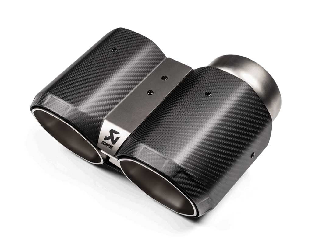 Akrapovic octagonal tailpipes BMW G87 M2