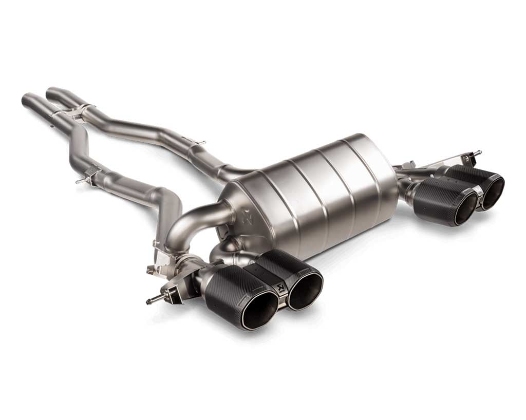 Akrapovic Slip-on muffler BMW G87 M2