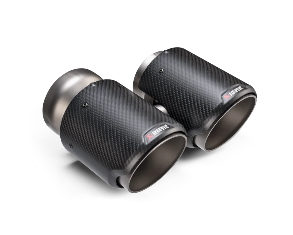 Akrapovič carbon tailpipes for BMW M2 CS G87
