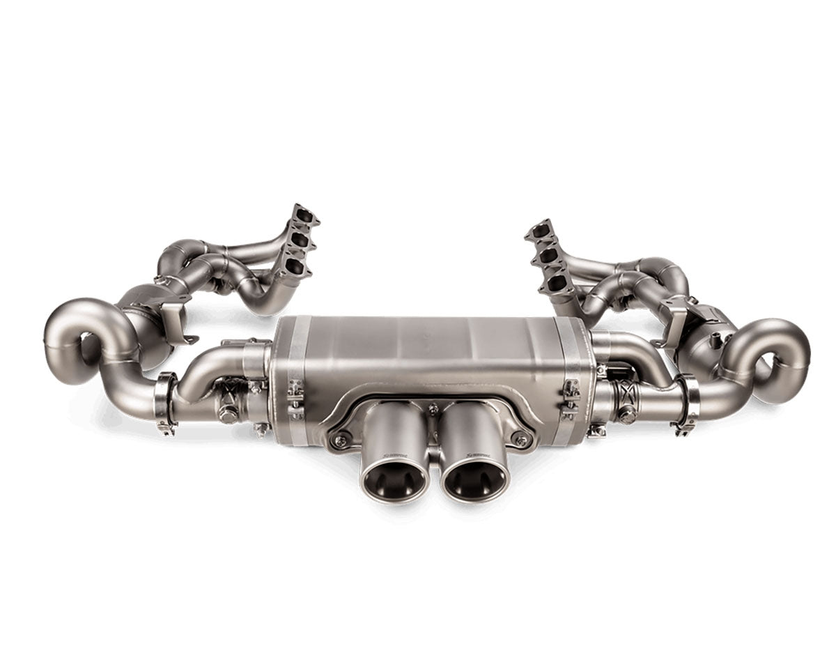 Akrapovic exhaust headers Porsche 992 GT3 RS
