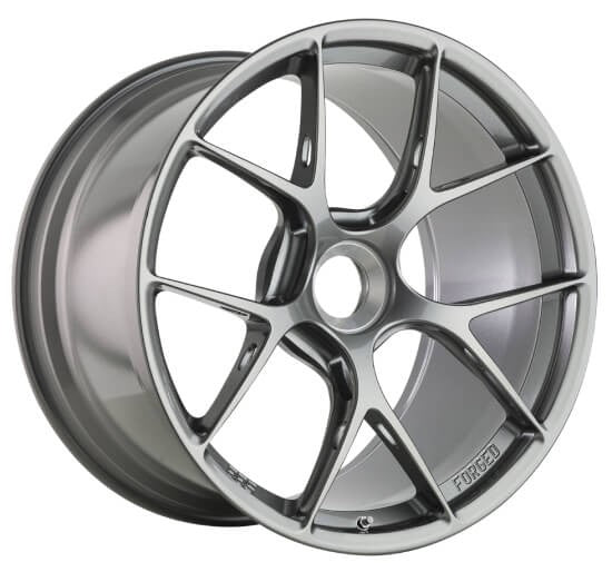 BBS FI-R Platinum Silver forged wheel for Porsche 911 Turbo S with centerlock