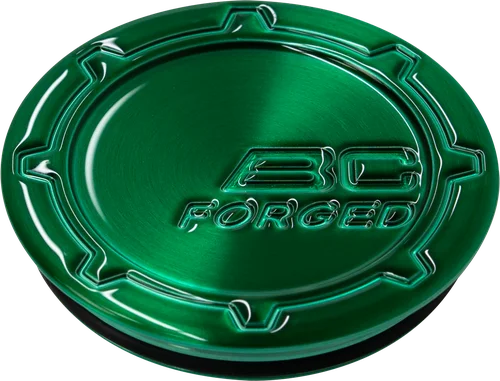 BC Forged Gloss Brushed Crystal Green wheel finish