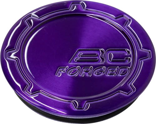 BC Forged Gloss Brushed Crystal Purple wheel finish