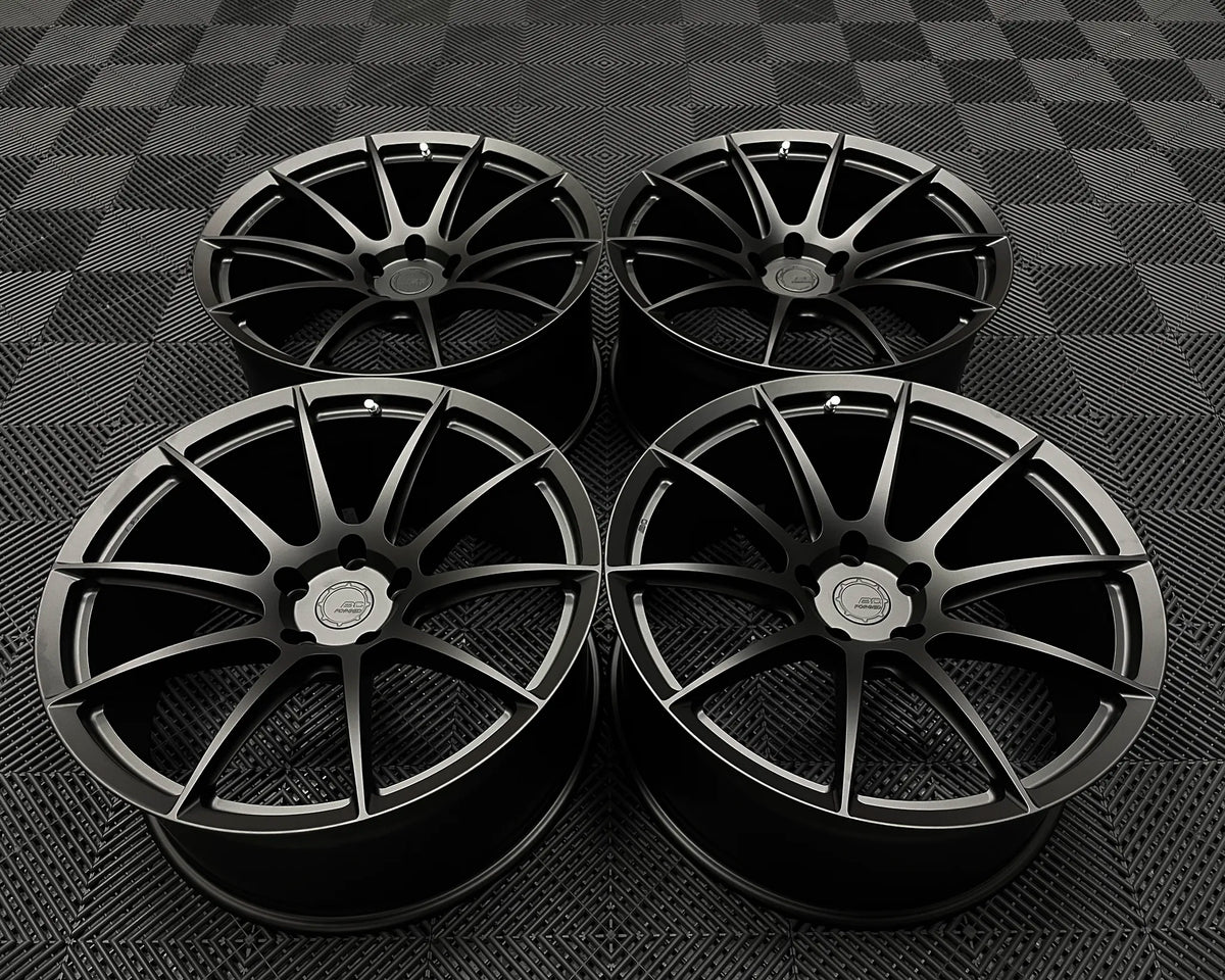 bc forged kl13 g63 amg 22 inch matt black