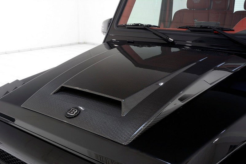 brabus carbon gloss hood g63 w463