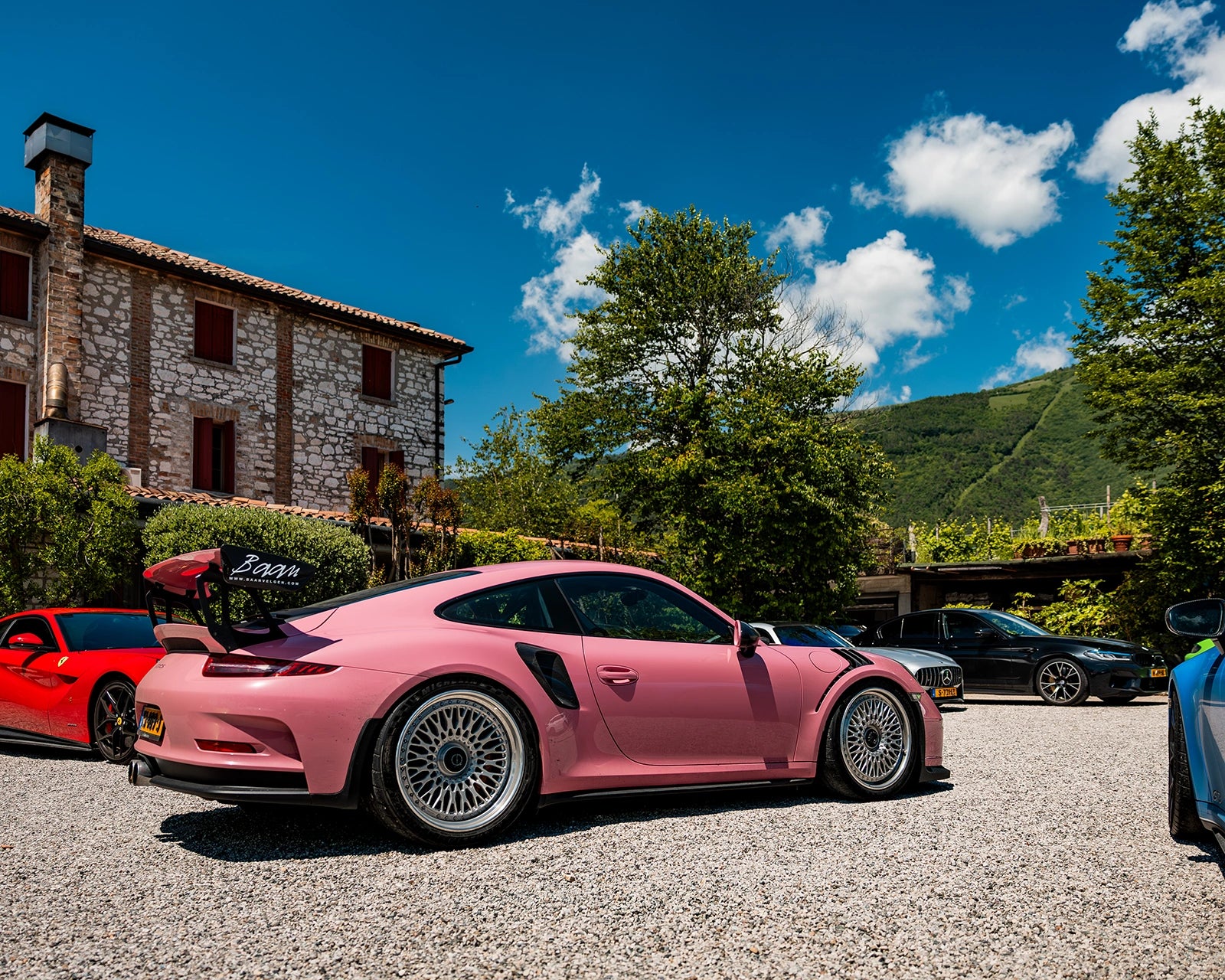 brixton forged TR20 pink porsche 991 gt3 rs