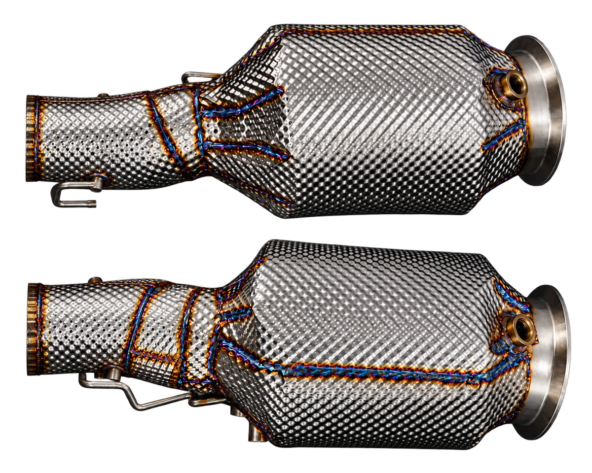 capristo lamborghini temerario sport cats heat shield detail