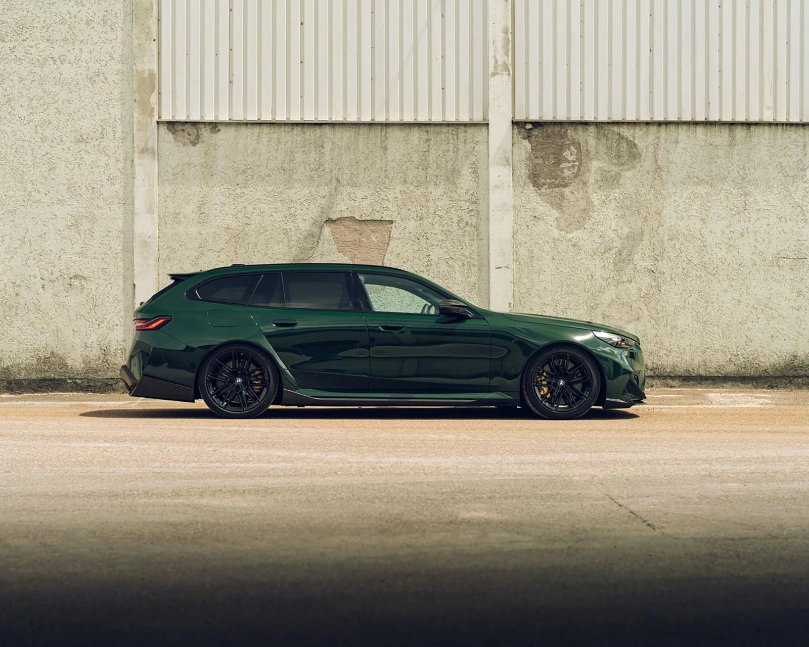 KW V4 suspension installed on BMW M5 G99