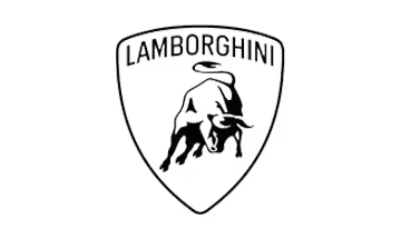lamborghini logo Black