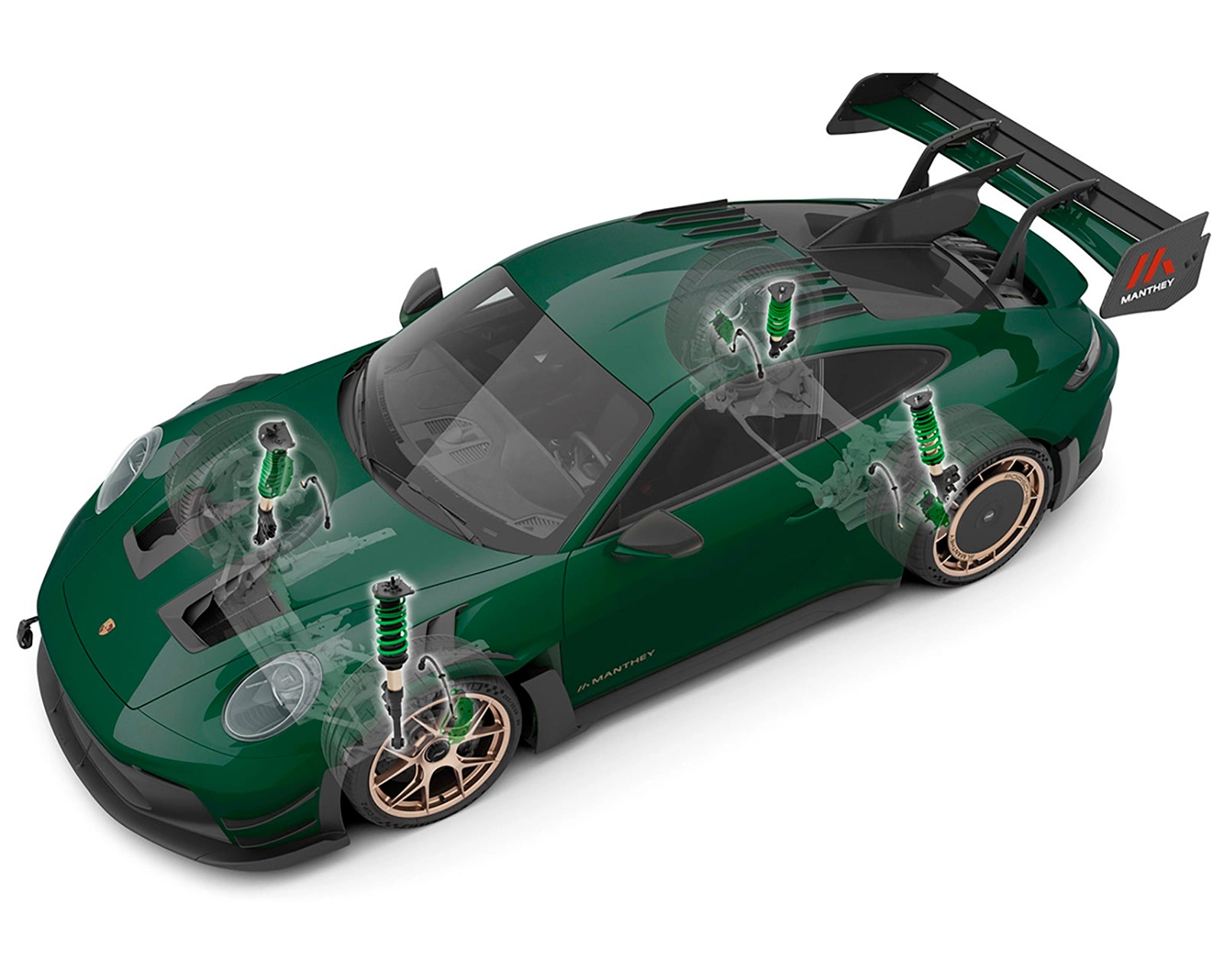 Manthey GT3 RS suspension

