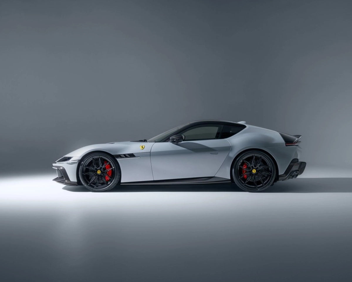 NOVITEC Ferrari 12Cilindri equipped with forged wheels, carbon fibre components and complete performance package in side profile