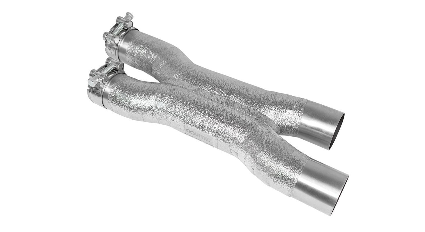 NOVITEC X-pipe exhaust replacement pipe for Ferrari 12Cilindri

