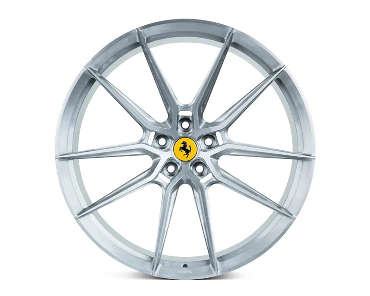 novitec nf9 wheel in gloss clear made by vossen front view
