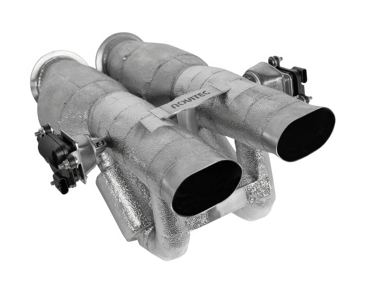 NOVITEC cat-replacement pipes for the Lamborghini Temerario