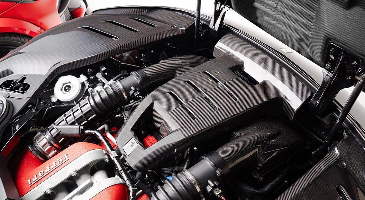 NOVITEC Engine Compartment Cover Carbon for Ferrari Purosangue