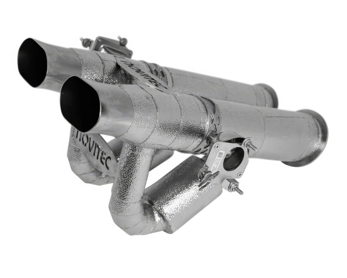 NOVITEC RACE exhaust with flap regulation for the Lamborghini Temerario