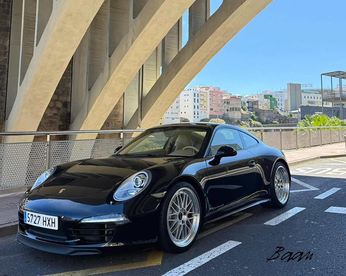 Customer Porsche 991 build from Cyprus fitted with BBS Le Mans wheels
