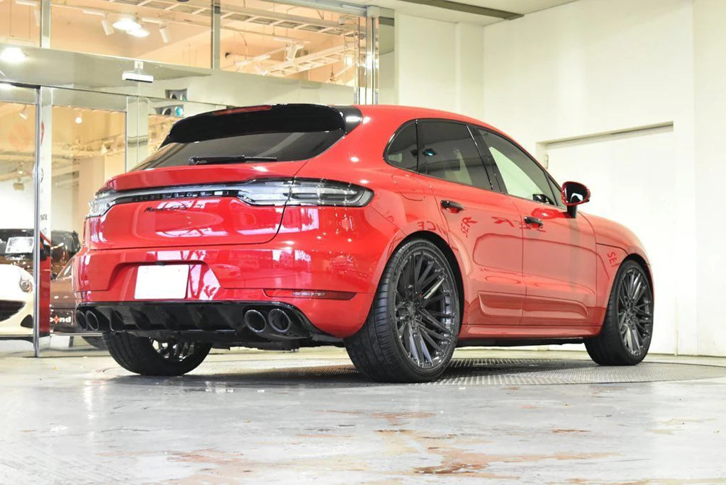 porsche macan gts lowered bc forged eh185 wheels