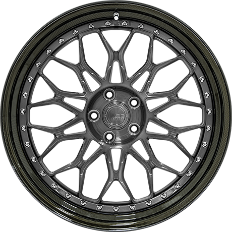 BC Forged CFN 102S carbon wheel - front view