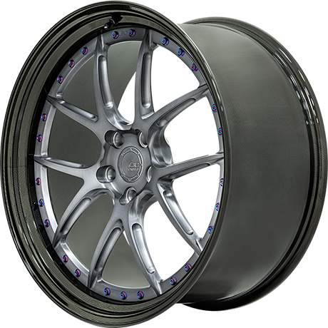 BC Forged CFN 511S carbon wheel - three-quarter view