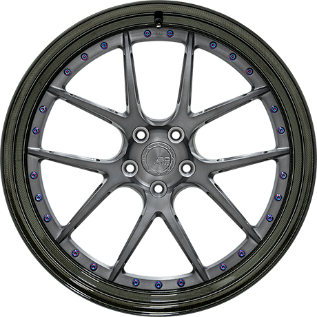 BC Forged CFN 511S carbon wheel - front view