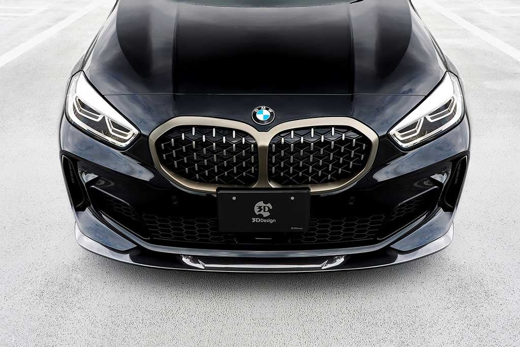 3DDesign Front lip spoiler BMW F40 m-sport m135i - Baan Velgen