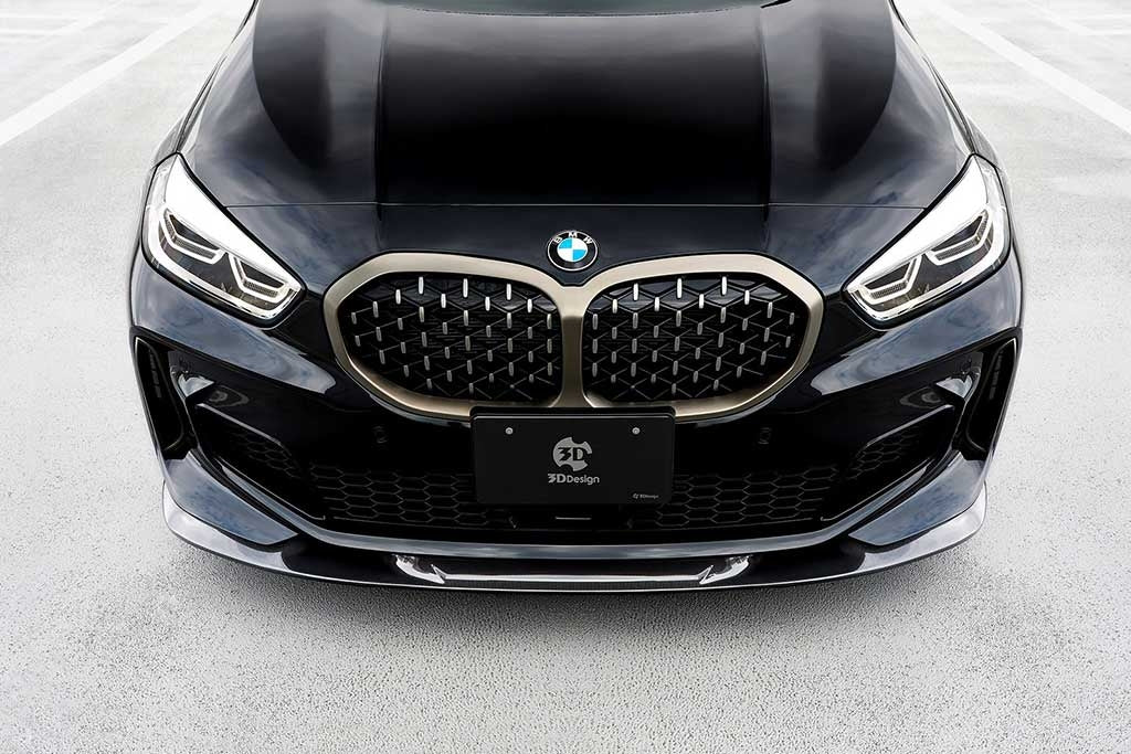 3ddesign bmw f40 1series frontspoiler carbon 