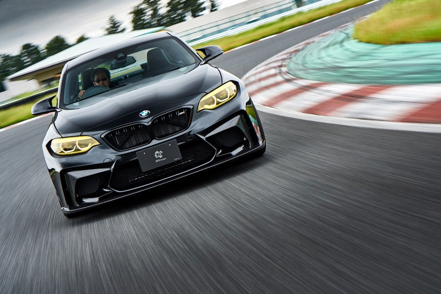 3ddesign bmw m2 competition front bumper spoiler carbon 