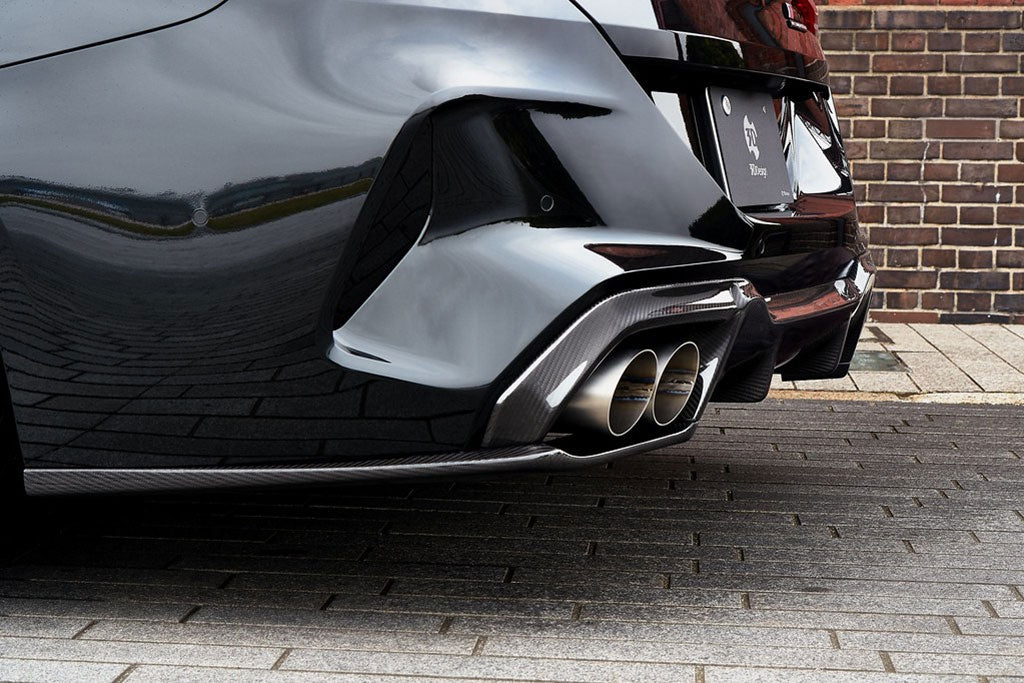 3ddesign bmw m8 f93 diffuser splitters carbon 
