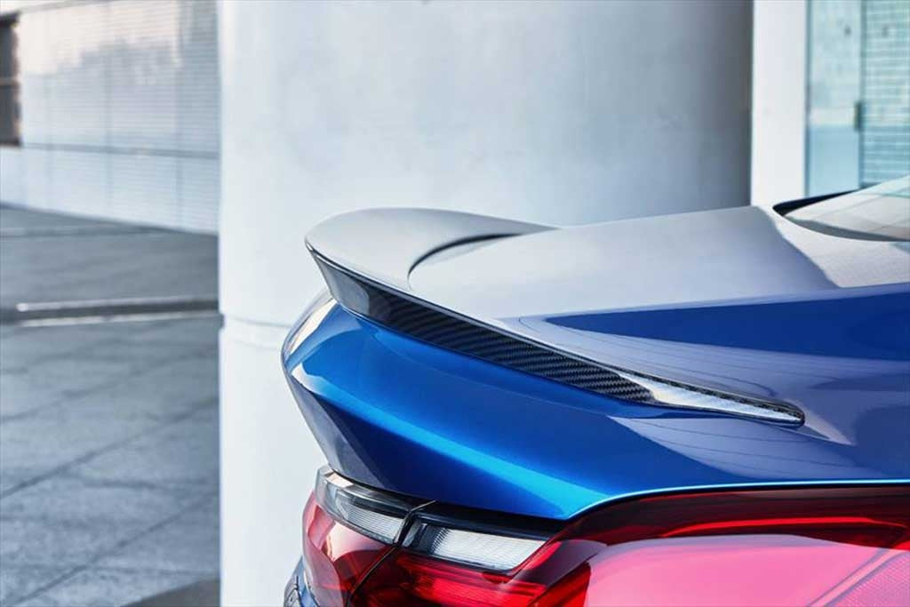 3ddesign bmw m850i g14 g15 trunk spoiler detail 