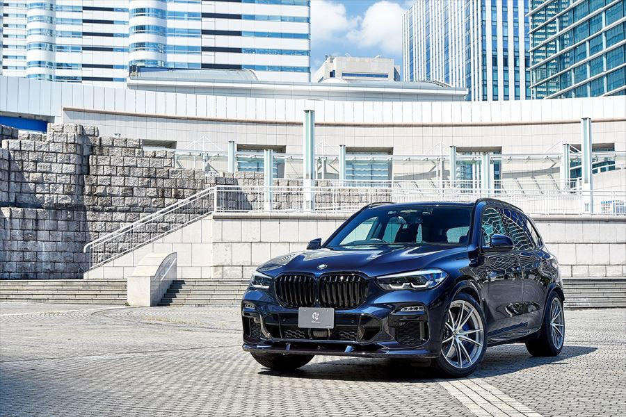 3ddesign bmw x5 g05 m sport front lip spoiler 