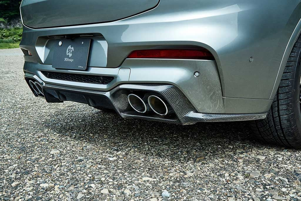 3ddesign diffuser bmw x4m carbon 