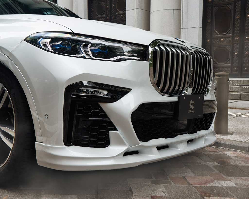 3ddesign frontlip spoiler bmw g07 x7 