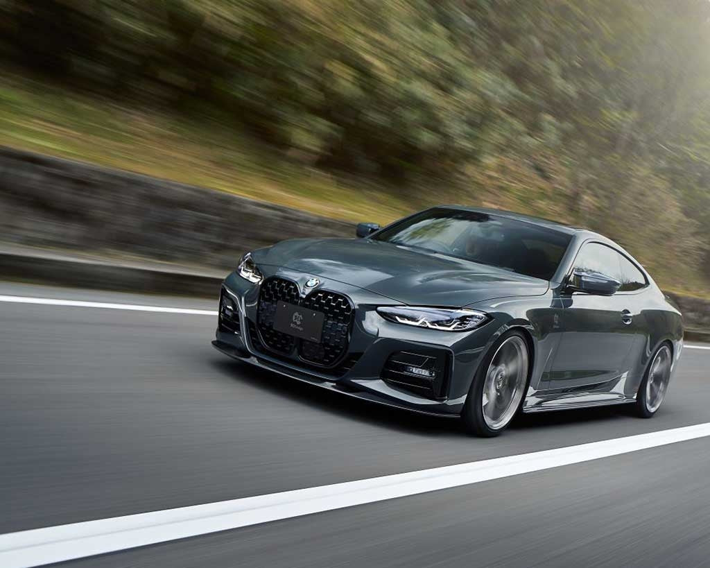 3ddesign bmw g22 4 series frontspoiler carbon 