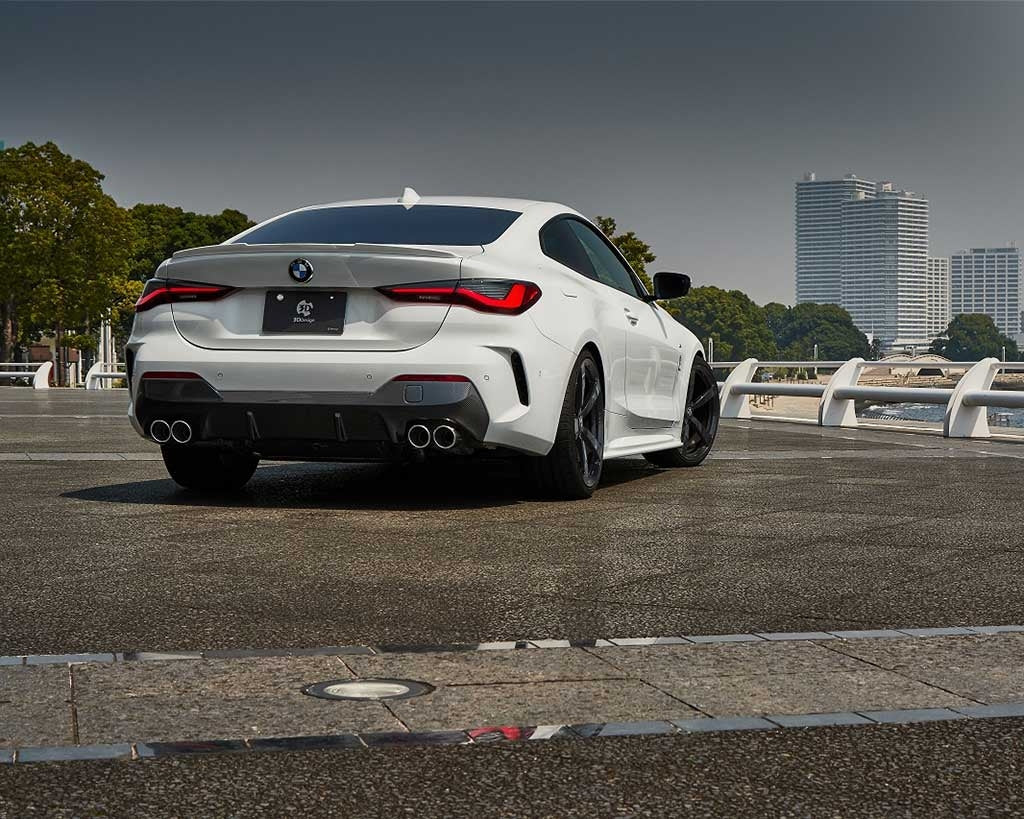 3ddesign bmw g22 4 series rear diffuser carbon 