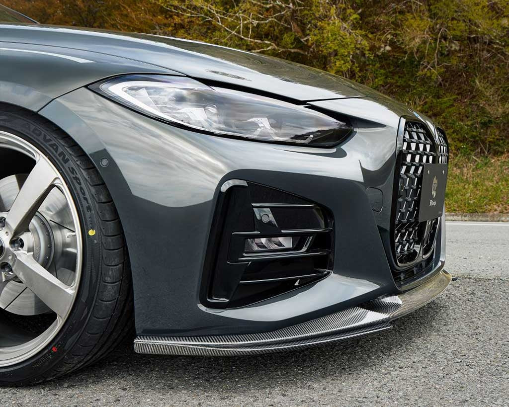 3ddesign bmw g22 4 series undersplitters carbon 