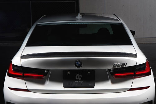 3ddesign bmw g20 trunk spoiler carbon 2 