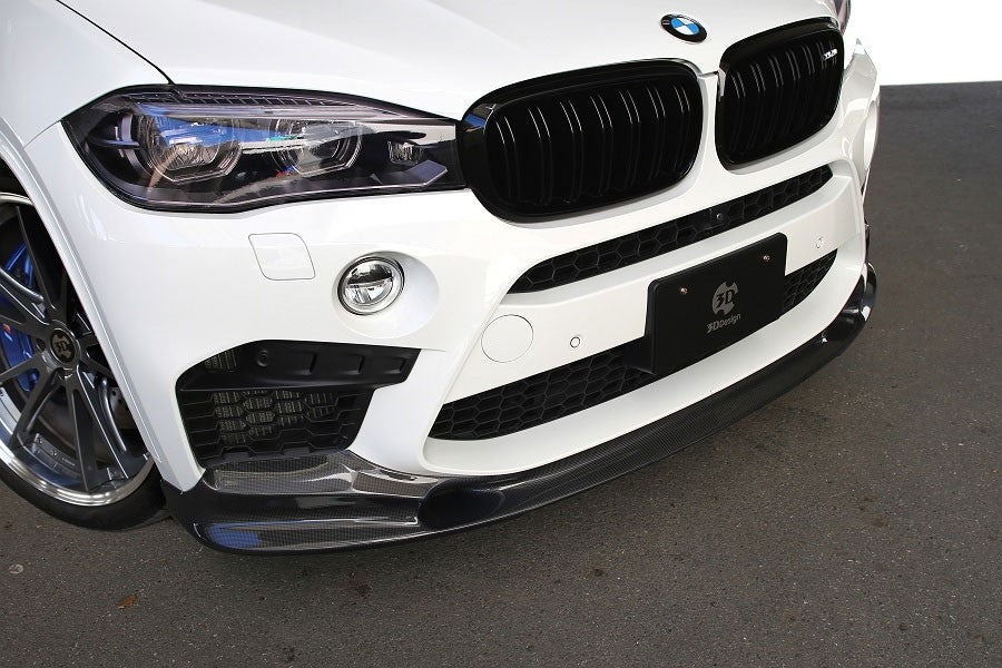 BMW X5 F85 X5M, X6 F86 X6M front bumper spoiler lip
