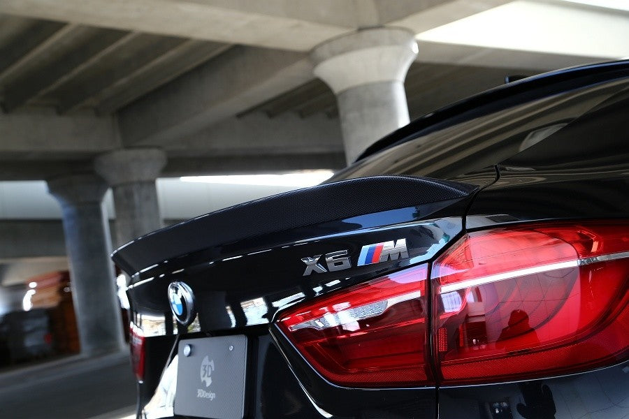 3ddesign bmw x6m f86 carbon spoiler 
