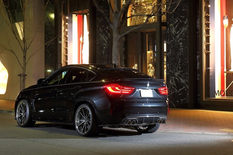 3DDesign BMW X6M F86 rear diffuser carbon - Baan Velgen