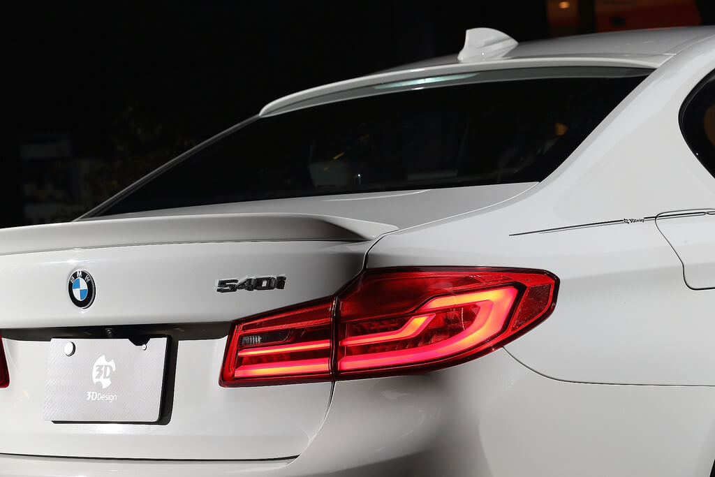 3ddesign boott spoiler bmw g30 5 series 