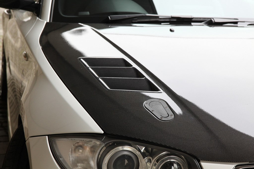 3ddesign carbon hood with vents bmw 1 series e82 3 