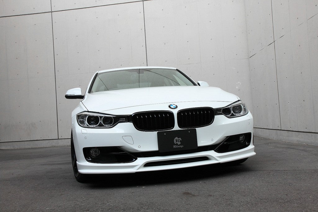 3ddesign front lip spoiler bmw 3 series f30 4 