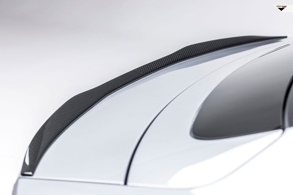 Vorsteiner carbon spoiler Porsche Taycan turbo S